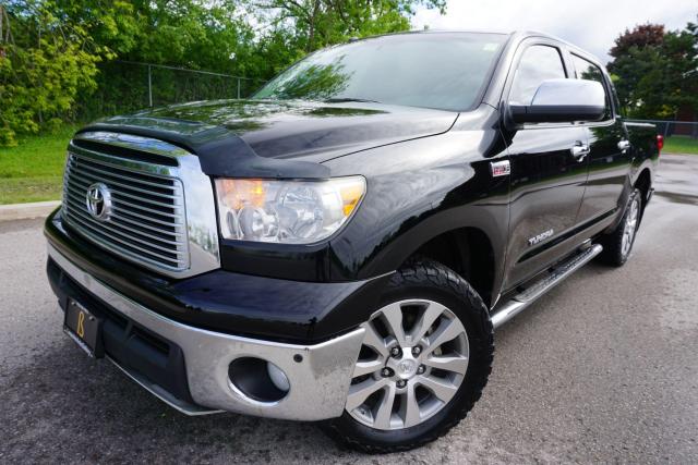 2011 Toyota Tundra 1 OWNER / LIMITED CREWMAX/ DEALER SERVICED/ DVD'S