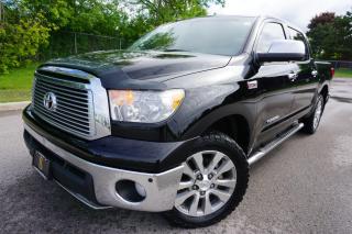 Used 2011 Toyota Tundra 1 OWNER / LIMITED CREWMAX/ DEALER SERVICED/ DVD'S for sale in Etobicoke, ON