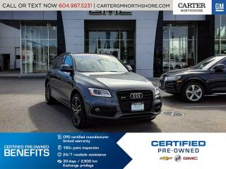 Used 2017 Audi SQ5 3.0T Dynamic Edition NAVIGATION - MOONROOF - LEATHER for sale in North Vancouver, BC