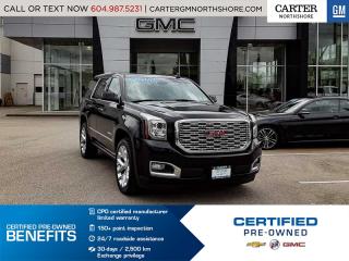Used 2019 GMC Yukon Denali NAVIGATION - MOONROOF - WIRELESS CHARGING for sale in North Vancouver, BC