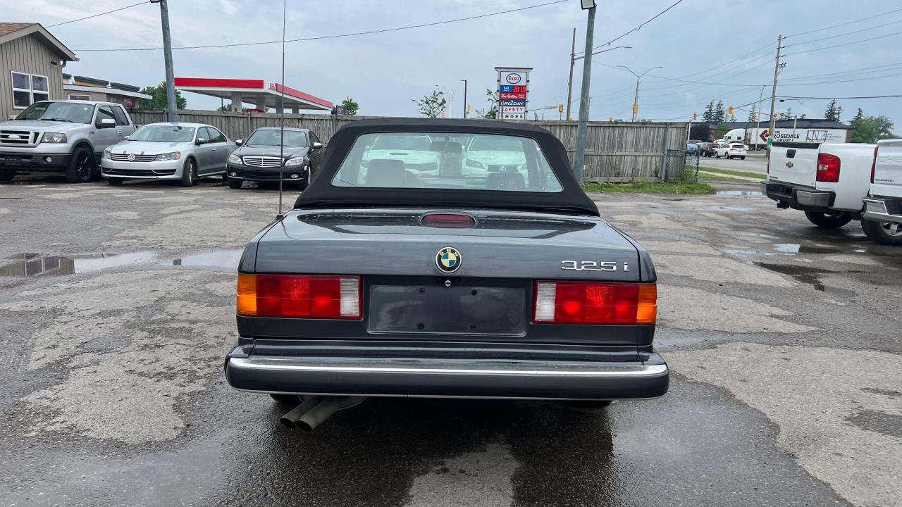 1990 BMW 325i Convertible*E30*LEATHER*GREAT CONDITION*AS IS - Photo #4