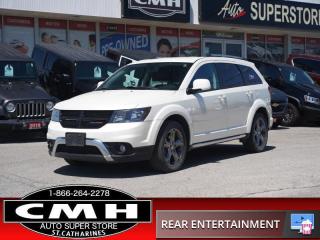 Used 2017 Dodge Journey Crossroad  CAM DVD LEATH HTD-S/W REM-START for sale in St. Catharines, ON