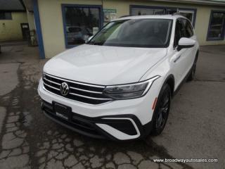Used 2022 Volkswagen Tiguan ALL-WHEEL DRIVE SE-MODEL 5 PASSENGER 2.0L - TURBO.. LEATHER.. HEATED SEATS.. PANORAMIC SUNROOF.. BACK-UP CAMERA.. BLUETOOTH SYSTEM.. for sale in Bradford, ON