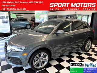 Used 2018 Audi Q3 Progressiv AWD+GPS+Camera+New Brakes+CLEAN CARFAX for sale in London, ON