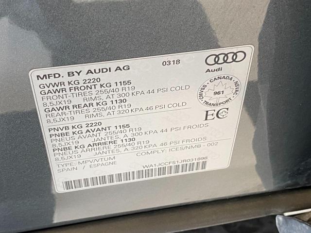 2018 Audi Q3 Progressiv AWD+GPS+Camera+New Brakes+CLEAN CARFAX Photo45