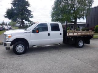 Used 2015 Ford F-350 SD 9 Foot Flat Deck  4WD Crew Cab Dually for sale in Burnaby, BC