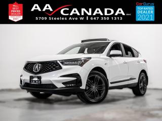 Used 2020 Acura RDX A-Spec | ACCIDENT FREE | ONE OWNER | for sale in North York, ON