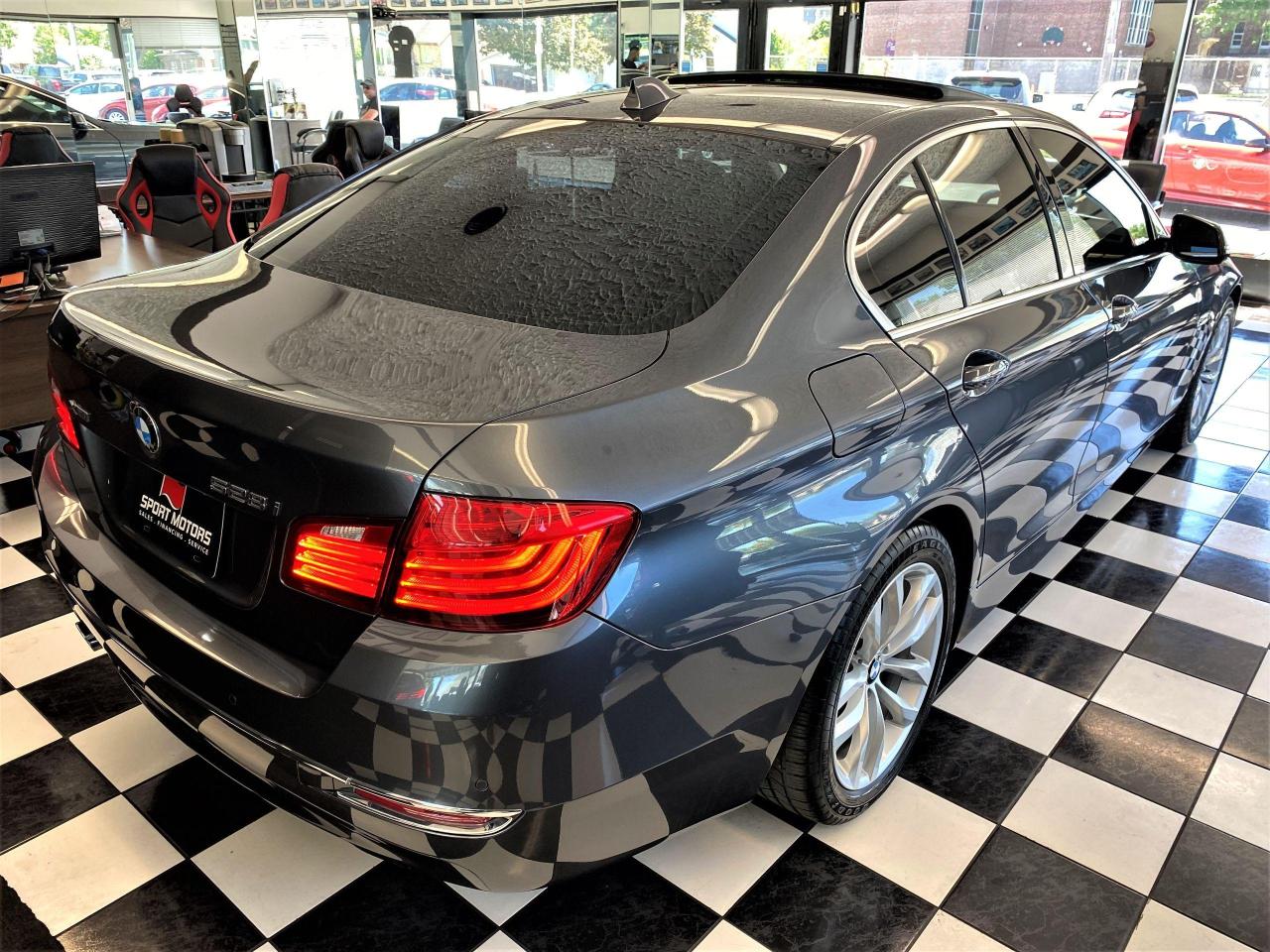 2016 BMW 5 Series 528i xDrive AWD+Sensors+Tinted+Xenons+CLEAN CARFAX - Photo #4