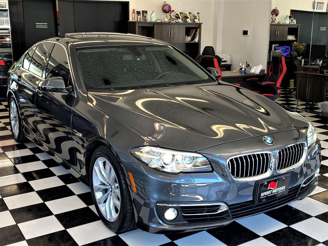 2016 BMW 5 Series 528i xDrive AWD+Sensors+Tinted+Xenons+CLEAN CARFAX - Photo #5
