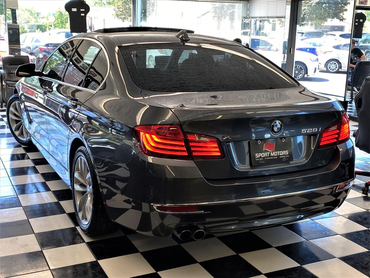 2016 BMW 5 Series 528i xDrive AWD+Sensors+Tinted+Xenons+CLEAN CARFAX - Photo #12
