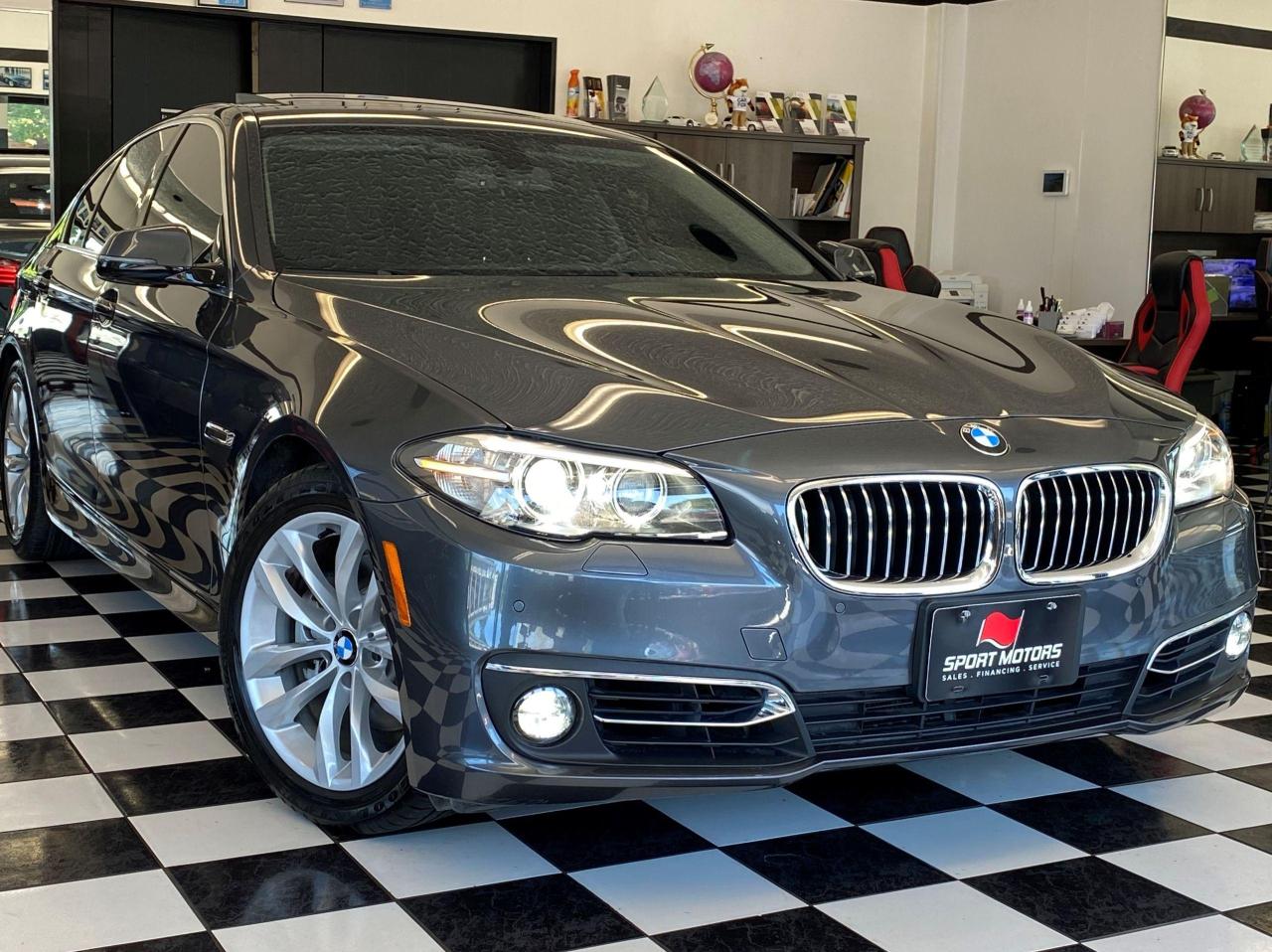 2016 BMW 5 Series 528i xDrive AWD+Sensors+Tinted+Xenons+CLEAN CARFAX - Photo #13