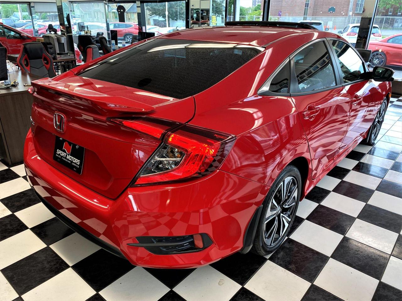 2018 Honda Civic EX-T+Roof+Tint+Remote Start+ApplePlay+CLEAN CARFAX Photo4