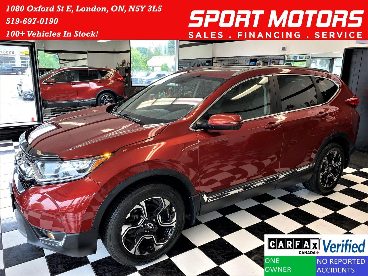2017 Honda CR-V Touring AWD+GPS+Pano Roof+ApplePlay+CLEAN CARFAX - Photo #1