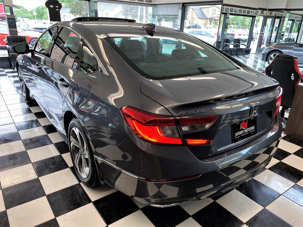 2018 Honda Accord EX-L+Roof+GPS+Leather+LEDs+ApplePlay+CLEAN CARFAX Photo71