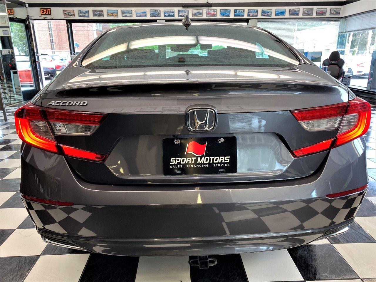 2018 Honda Accord EX-L+Roof+GPS+Leather+LEDs+ApplePlay+CLEAN CARFAX Photo3