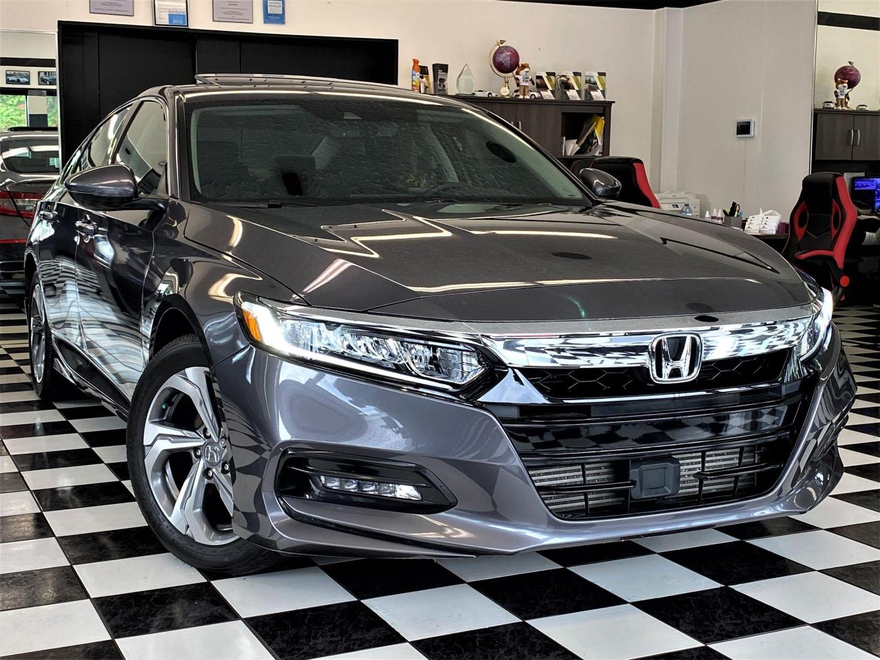 2018 Honda Accord EX-L+Roof+GPS+Leather+LEDs+ApplePlay+CLEAN CARFAX - Photo #16