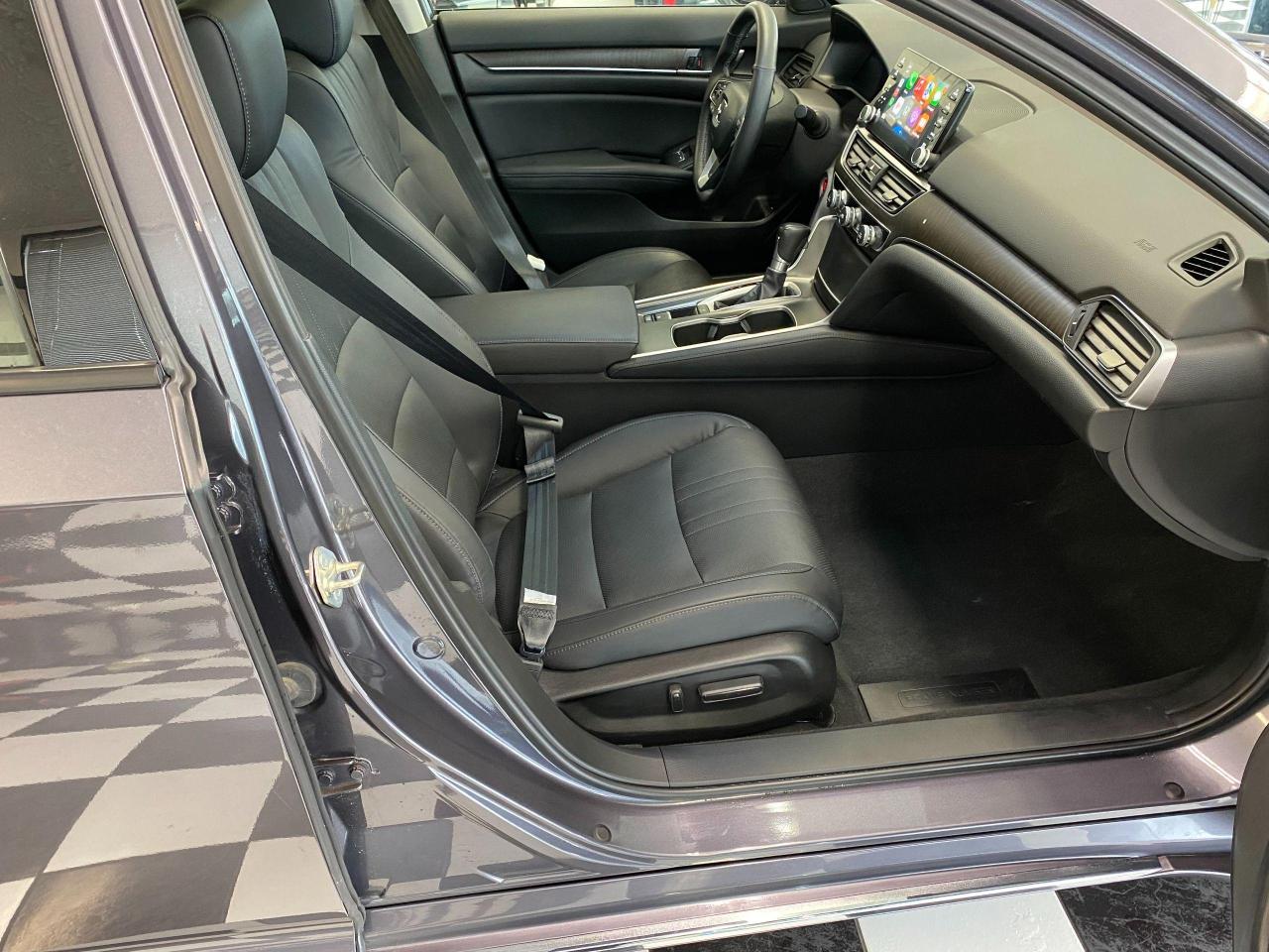 2018 Honda Accord EX-L+Roof+GPS+Leather+LEDs+ApplePlay+CLEAN CARFAX Photo92