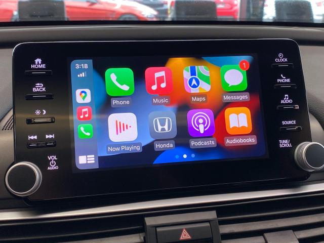 2018 Honda Accord EX-L+Roof+GPS+Leather+LEDs+ApplePlay+CLEAN CARFAX Photo30