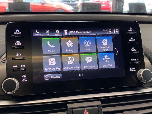 2018 Honda Accord EX-L+Roof+GPS+Leather+LEDs+ApplePlay+CLEAN CARFAX Photo33