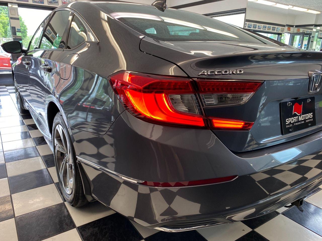 2018 Honda Accord EX-L+Roof+GPS+Leather+LEDs+ApplePlay+CLEAN CARFAX Photo42