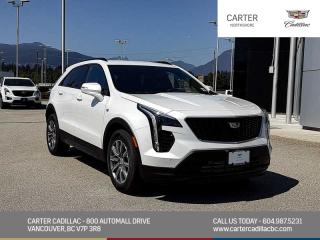New 2022 Cadillac XT4 Sport UNIVERSAL HOME REMOTE - LEATHER - SAFETY PKG for sale in North Vancouver, BC