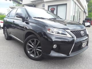 Used 2013 Lexus RX 350 F-SPORT AWD - LEATHER! NAV! BACK-UP CAM! SUNROOF! for sale in Kitchener, ON