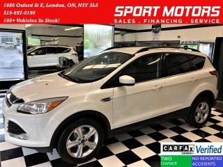 Used 2015 Ford Escape SE+Camera+Heated Seats+Bluetooth+ACCIDENT FREE for sale in London, ON