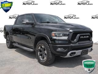Used 2019 RAM 1500 Rebel CLEAN CARFAX!! SUPPORTS APPLE CARPLAY/ANDROID AUTO!! for sale in Barrie, ON