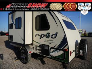 <strong>*** JUST $23,600 FINANCED! ULTRA LIGHT R-POD!! *** ONLY 2800 POUNDS W/ SLIDE OUT & BUNK BEDS!! *** 19 FOOT GO-ANYWHERE RUGGED TRAILER INCLUDES OUTDOOR SPEAKERS!!! *** </strong>Phenomenal go-anywhere trailer, ground clearance, off-road capable tires, lightweight and easy to park in any sized spot... plus sleep space comfortably for four. R-Pod is easily one of the most versatile campers youll find across North America!! Jam packed with amenities, Large U-Shaped Dinette......LCD TV......Bunk Beds......Jensen Sound System w/ Interior & Exterior Speakers......Thermostat Controlled Furnace......2 Burner Stove......Microwave......Sink w/ Hi Rise Faucet & Cutting Board Covers......Kitchen Slide Out......Pass Through Basement Storage......Plenty Of Storage Space......Fibreglass Siding......Keypad Locking Front Door......Only 2,800 Lbs......19 Feet Long......Sleeps 4!<br /><br />This camper is outstanding and well worth the investment at a mere $24,600 or JUST $23,600 with dealer arranged financing ($125 + taxes oac). Comprehensive Extended Warranty with on-site service, and North America-wide roadside assistance available!!<br /><br /><br />Will accept trades. Please call (204)560-6287 or View at 3165 McGillivray Blvd. (Conveniently located two minutes West from Costco at corner of Kenaston and McGillivray Blvd.)<br /><br />In addition to this please view our complete inventory of used <a href=\https://www.autoshowwinnipeg.com/used-trucks-winnipeg/\>trucks</a>, used <a href=\https://www.autoshowwinnipeg.com/used-cars-winnipeg/\>SUVs</a>, used <a href=\https://www.autoshowwinnipeg.com/used-cars-winnipeg/\>Vans</a>, used <a href=\https://www.autoshowwinnipeg.com/new-used-rvs-winnipeg/\>RVs</a>, and used <a href=\https://www.autoshowwinnipeg.com/used-cars-winnipeg/\>Cars</a> in Winnipeg on our website: <a href=\https://www.autoshowwinnipeg.com/\>WWW.AUTOSHOWWINNIPEG.COM</a><br /><br />Complete comprehensive warranty is available for this camper. Please ask for warranty option details. All advertised prices and payments plus taxes (where applicable).<br /><br />Winnipeg, MB - Manitoba Dealer Permit # 4908