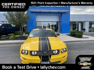 Used 2005 Ford Mustang GT**LOW KMS**WOW**LOCAL TRADE**MUST SEE**SHOWROOM for sale in Tilbury, ON