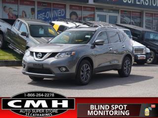 Used 2016 Nissan Rogue SL  NAV BLIND-SPOT ROOF HTD-SEATS P/GATE for sale in St. Catharines, ON