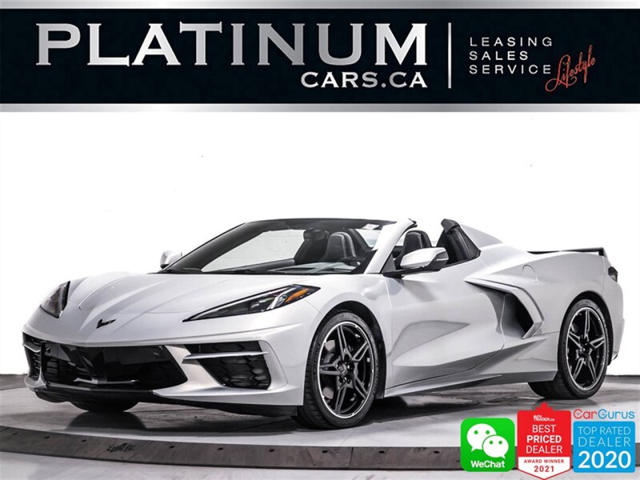 Used 2021 Chevrolet Corvette Stingray Convertible, 2LT, 490HP, HUD, FRONT LIFT for sale in Toronto, ON