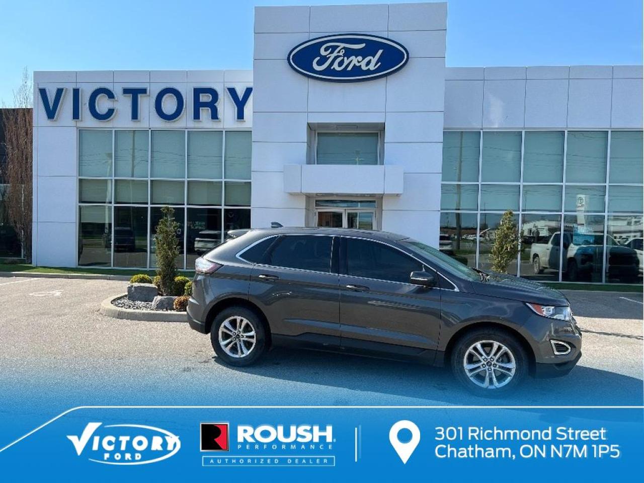Used 2015 Ford Edge SEL | Panoramic roof | Leather interior | Bluetoot for sale in Chatham, ON