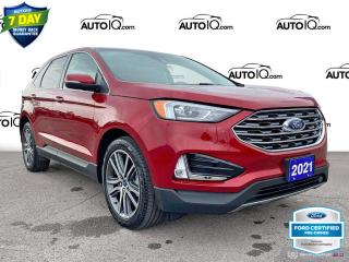 Used 2021 Ford Edge Titanium AWD Leather Seats/Navi/Moonroof for sale in St Thomas, ON
