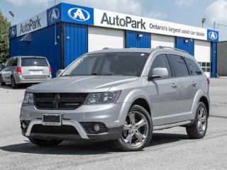 Used 2017 Dodge Journey Crossroad 3RD ROW SEATING | DUAL ZONE CLIMATE | HEATED SEATS for sale in Georgetown, ON