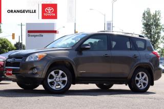 Used 2012 Toyota RAV4 Limited LIMITED AWD, LEATHER HEATED SEATS, SUNROOF, NAVIGATION, BLUETOOTH, CLEAN CARFAX, AS-TRADED for sale in Orangeville, ON