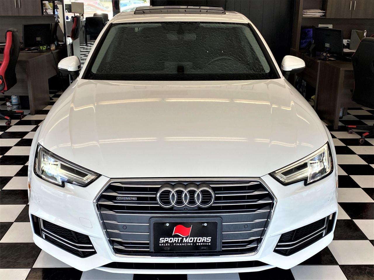 2018 Audi A4 Progressiv AWD+Camera+GPS+ApplePlay+CLEAN CARFAX Photo6