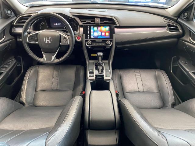 2018 Honda Civic Touring+Leather+Roof+WirelessCharging+CLEAN CARFAX Photo8