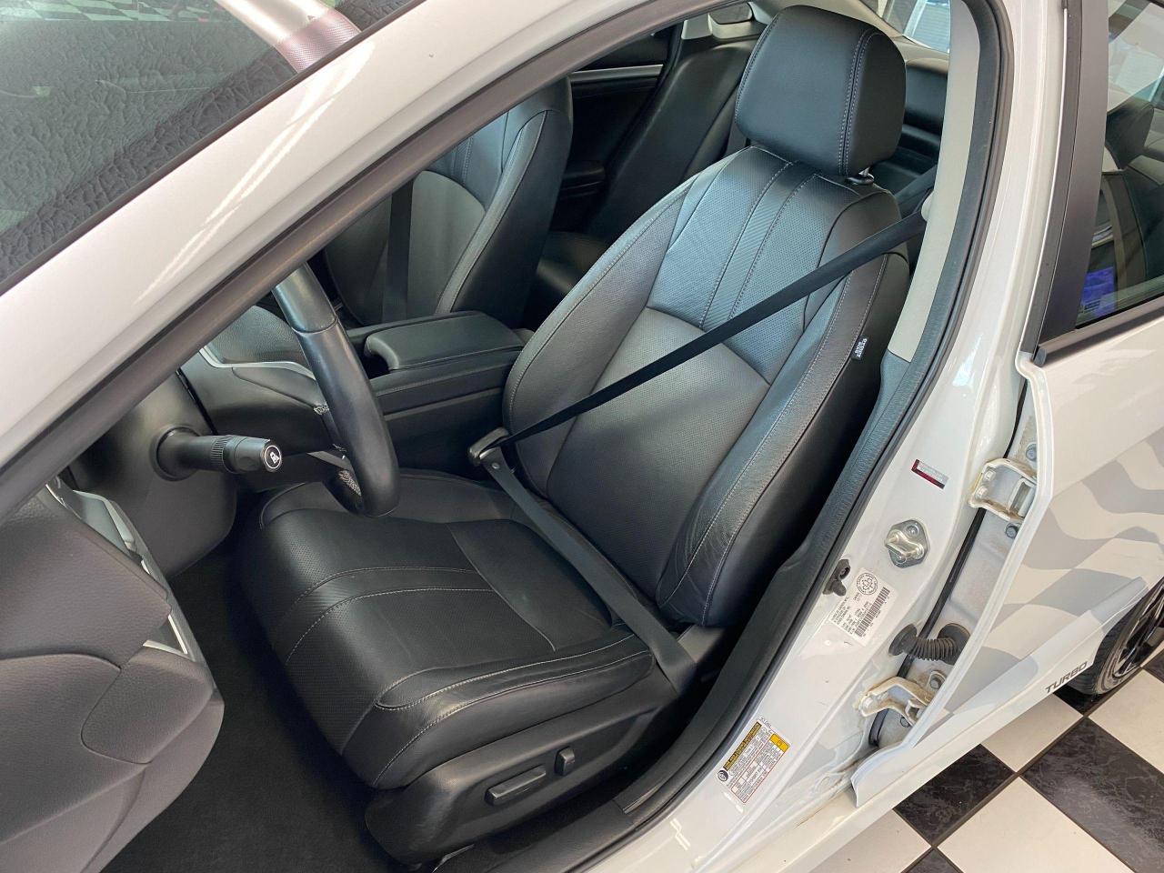 2018 Honda Civic Touring+Leather+Roof+WirelessCharging+CLEAN CARFAX Photo21