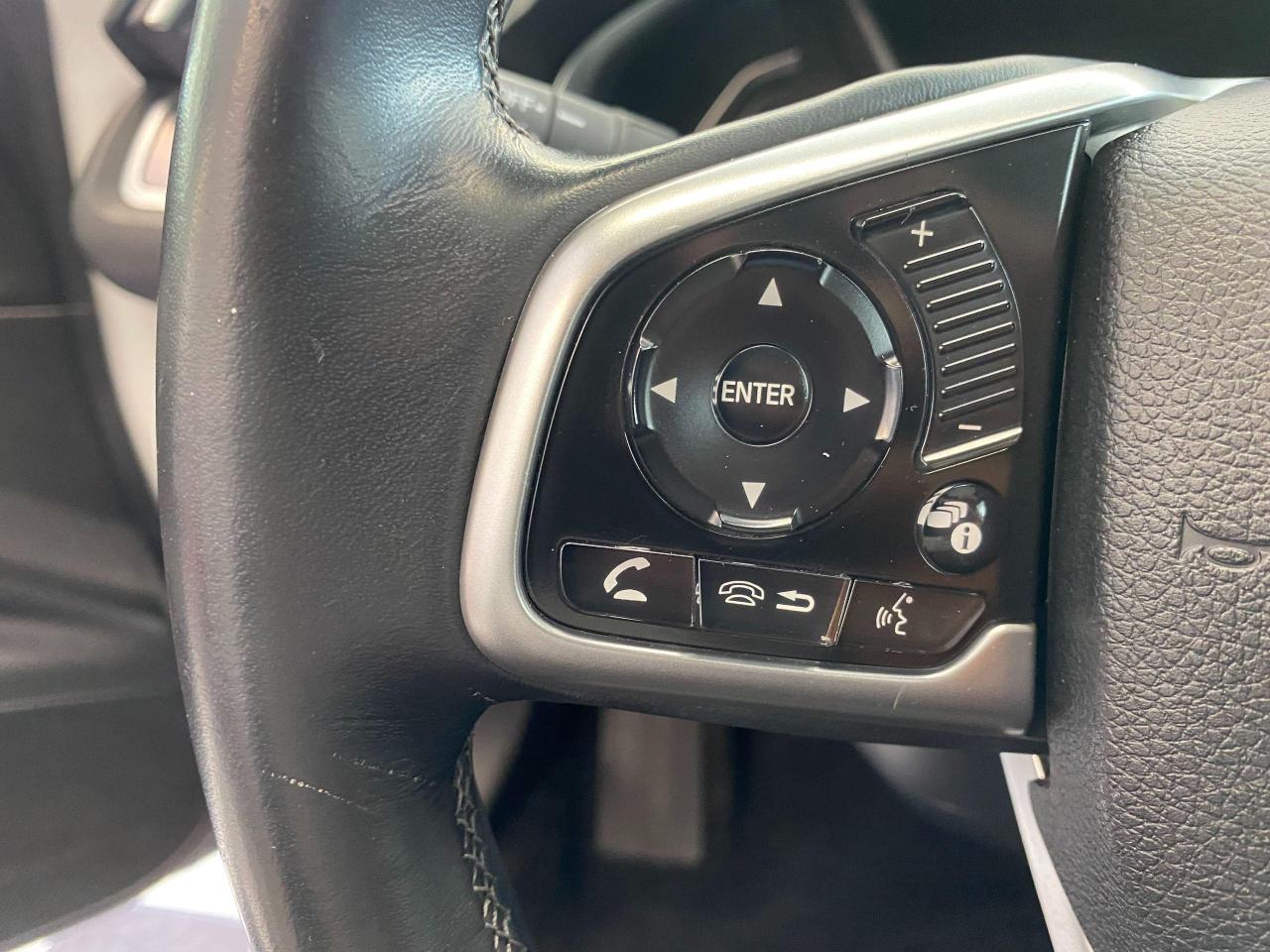 2018 Honda Civic Touring+Leather+Roof+WirelessCharging+CLEAN CARFAX - Photo #49