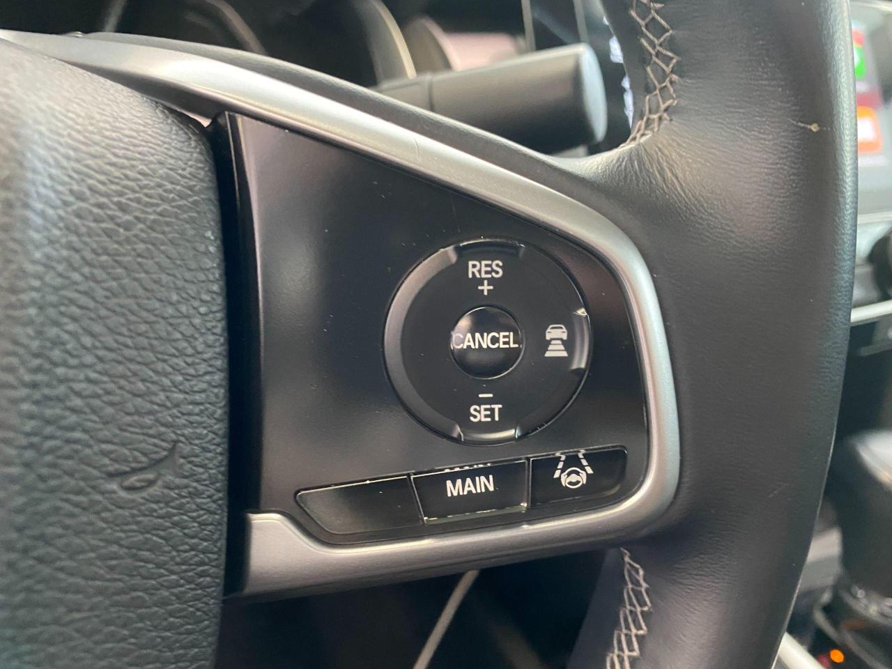 2018 Honda Civic Touring+Leather+Roof+WirelessCharging+CLEAN CARFAX Photo120