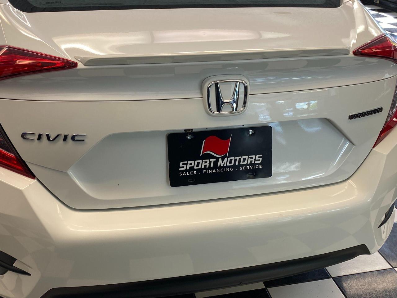 2018 Honda Civic Touring+Leather+Roof+WirelessCharging+CLEAN CARFAX Photo68