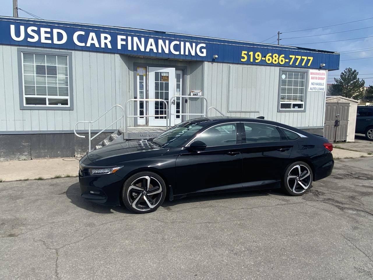 Used 2020 Honda Accord Sedan Sport LEATHER SUNROOF MINT! WE FINANCE ALL CREDIT! for sale in London, ON