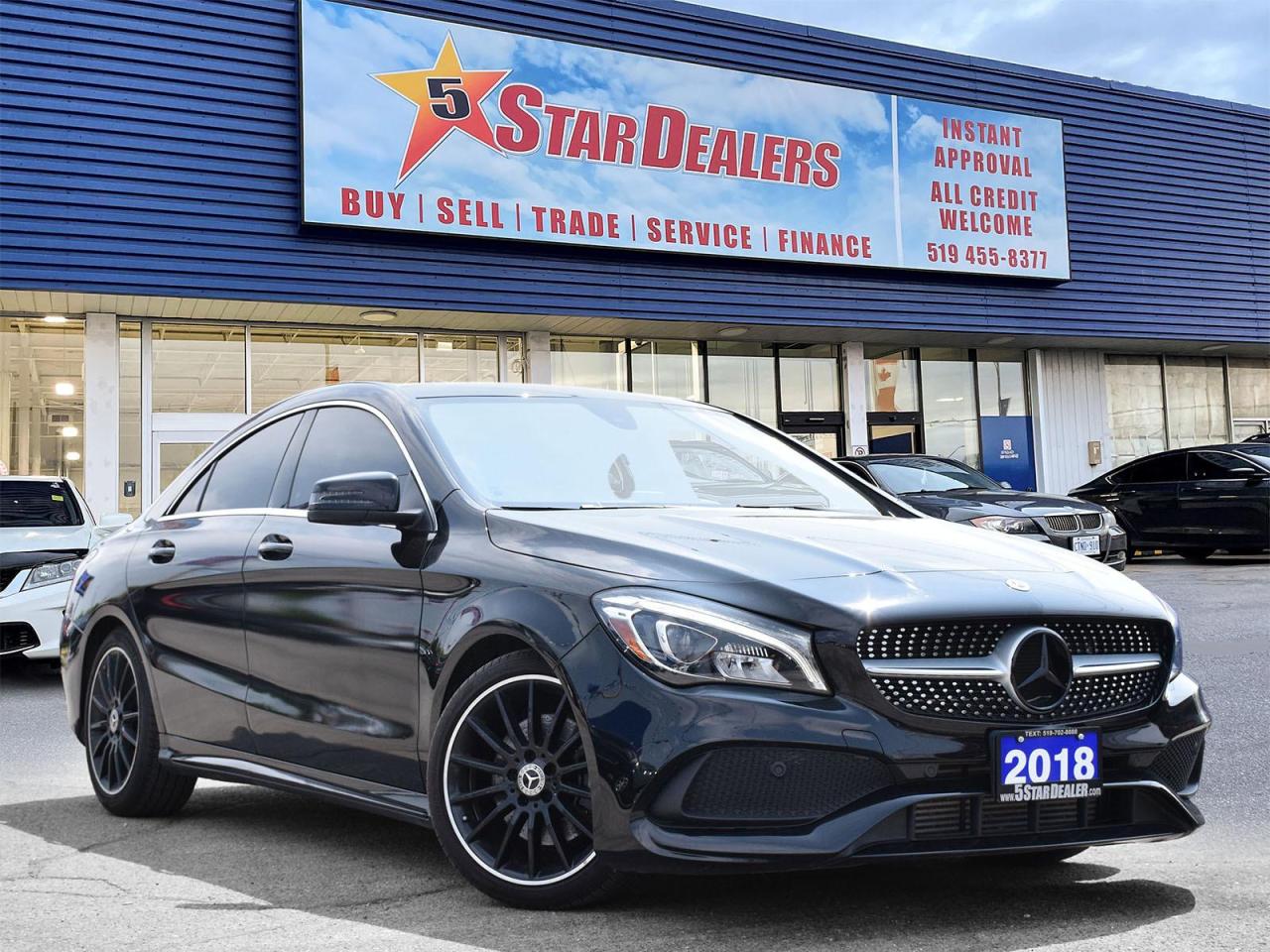 Used 2018 Mercedes-Benz CLA-Class NAV LEATHER SUNROOF MINT! WE FINANCE ALL CREDIT! for sale in London, ON