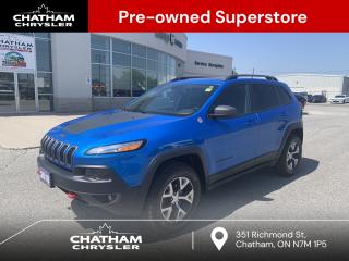 Used 2018 Jeep Cherokee Trailhawk TRAILHAWK SUNROOF for sale in Chatham, ON