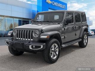 Used 2020 Jeep Wrangler Unlimited Sahara for sale in Winnipeg, MB