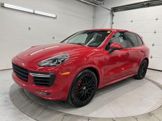 ALL-WHEEL DRIVE & STUNNING CARMINE RED FINISH W/ 440HP, PREMIUM PACKAGE, 20-INCH RS SPYDER ALLOYS, PANORAMIC SUNROOF, NAVIGATION, BOSE AUDIO AND QUAD-ZONE CLIMATE CONTROL! Leather & suede GTS sport seats, backup camera w/ front & rear park sensors, front & rear heated seats, Porsche active exhaust, lane change assist,  air suspension, paddle shifters, full power group incl. power seats & power liftgate, memory seat system, drive mode select (Comfort, Sport, Sport Plus), leather-wrapped steering wheel, garage door opener, auto headlights, fog lights, full beam assistant, tow package, red seatbelts and Sirius XM!