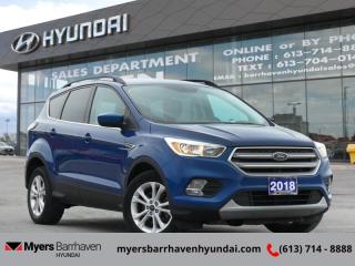 Used 2018 Ford Escape SE  - Bluetooth -  Heated Seats - $145 B/W for sale in Nepean, ON