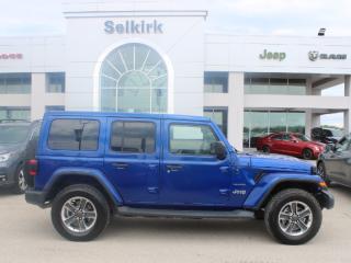 Used 2019 Jeep Wrangler Unlimited Sahara   - Leather Seats for sale in Selkirk, MB