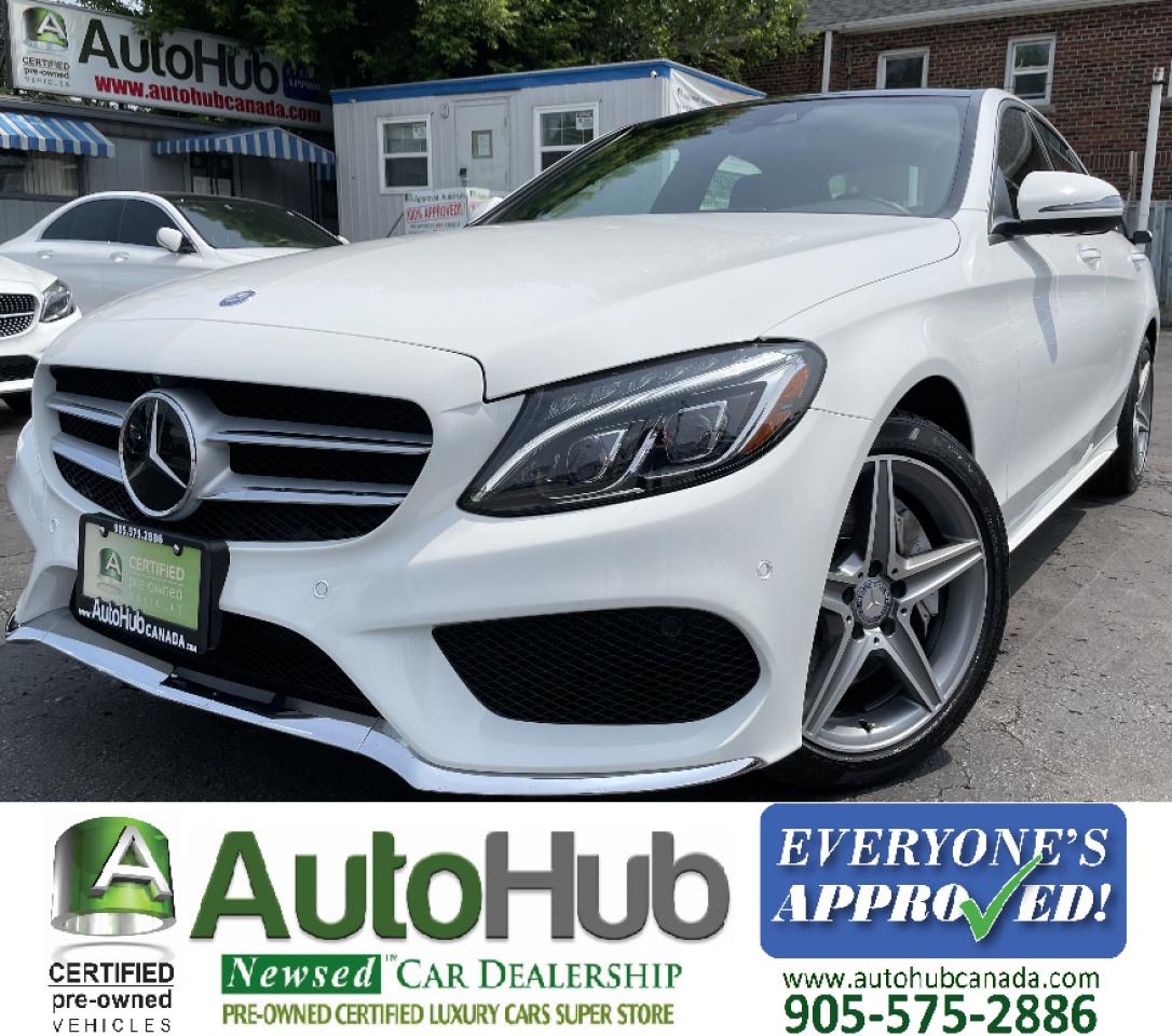 Used 2017 Mercedes-Benz C-Class C300 4MATIC/Premium Plus/Sport/LED Lights/AMG Pkg/Drive&Lane Assist Pkg! for sale in Hamilton, ON